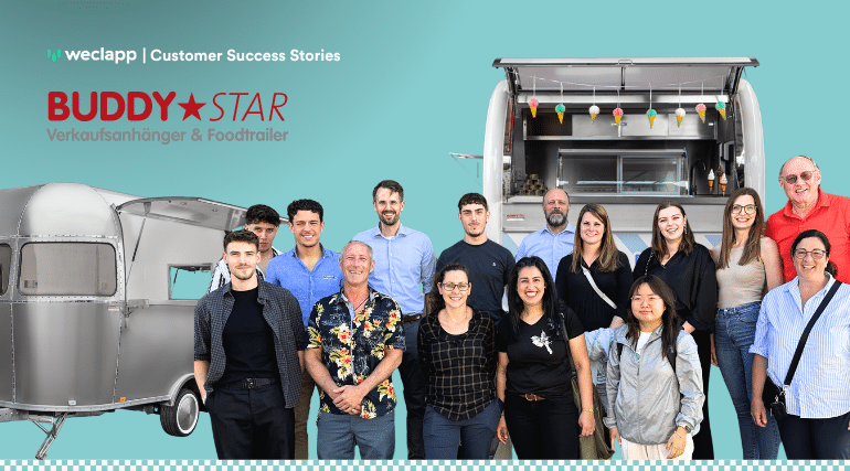 Blog Beitragsbild Customer Success Story mit BuddyStar